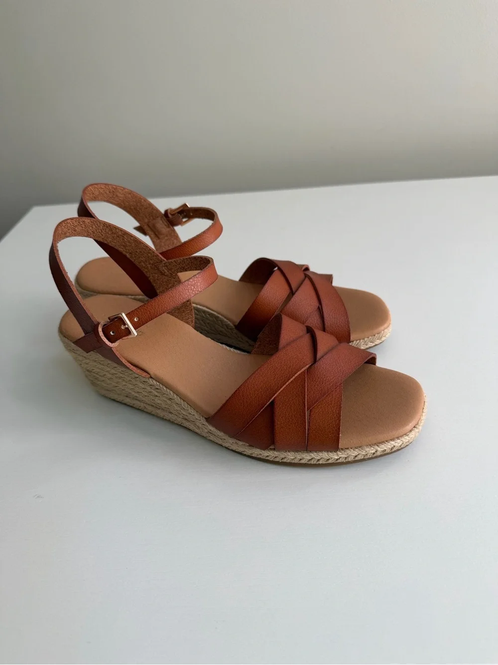 Lands' End Espadrille Wedges
